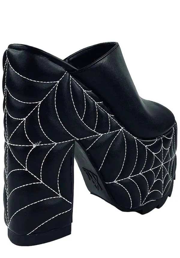 Dream Spider Web | PLATFORM HEELS**