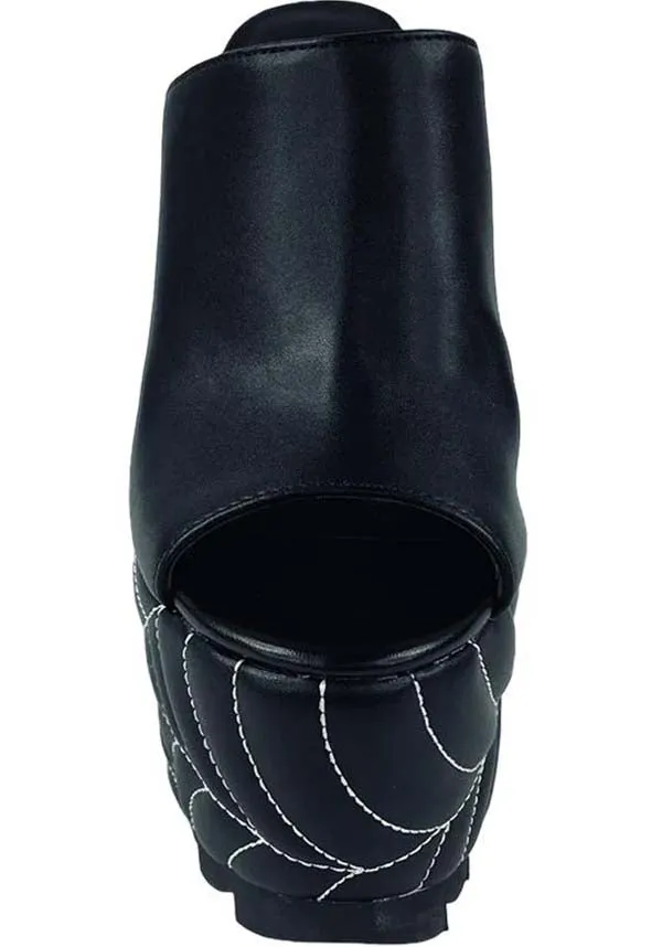 Dream Spider Web | PLATFORM HEELS**