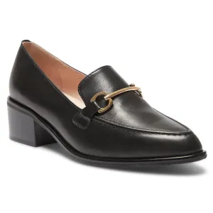 Elena Loafer in Black Leather