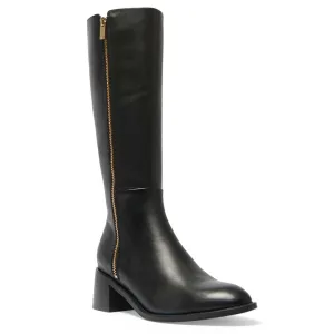 Emerson Boot in Black Leather