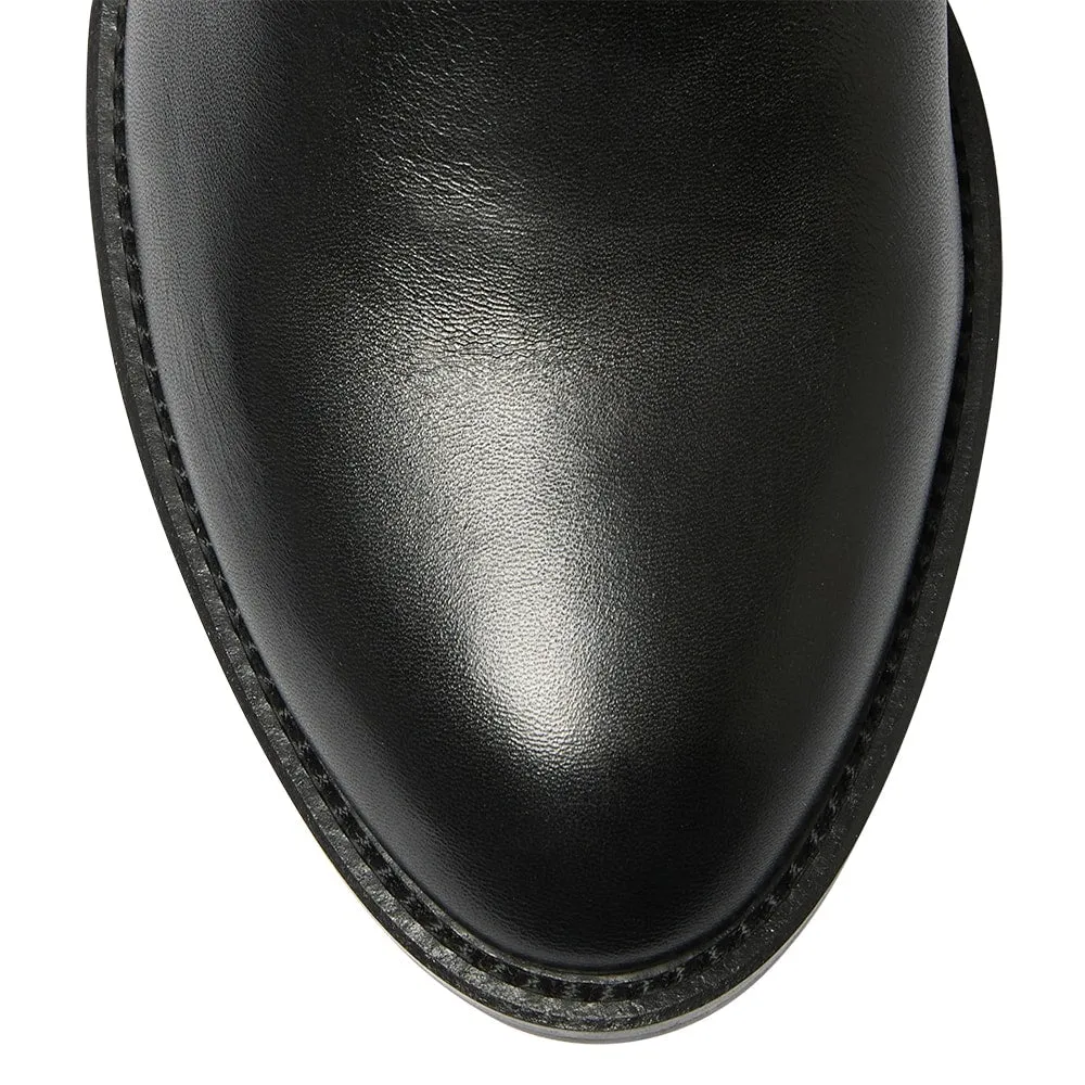 Emerson Boot in Black Leather