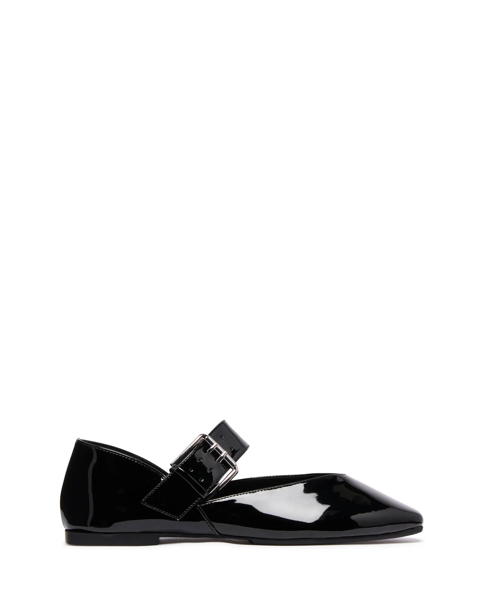 Erinn Ballet Flat Black Patent