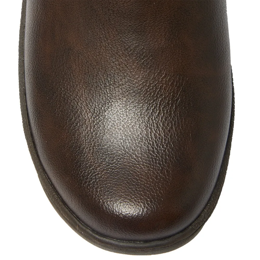 Eskimo Boot in Chocolate Micro Smooth