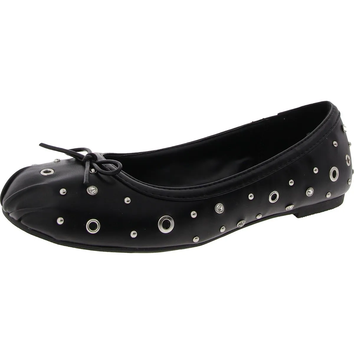 Essense Womens Embellished Manmade Flat Shoes