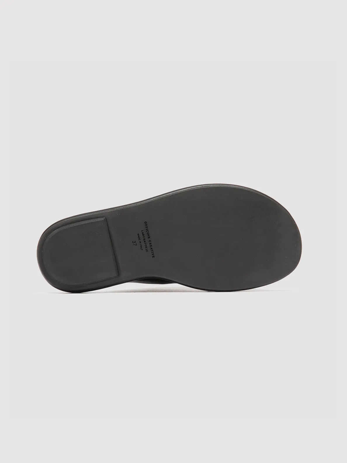 ESTENS 108 - Black Leather Slide