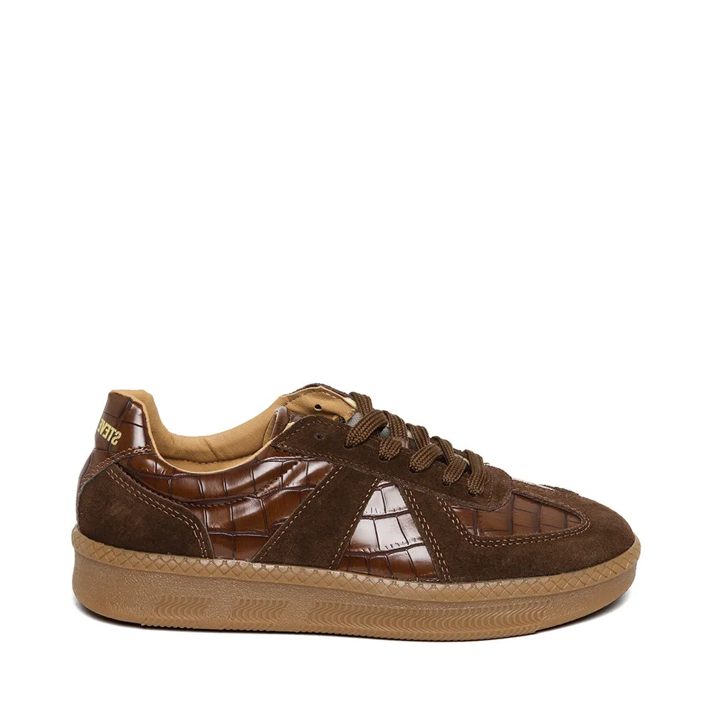 Euphoria Sneaker BROWN CROCO