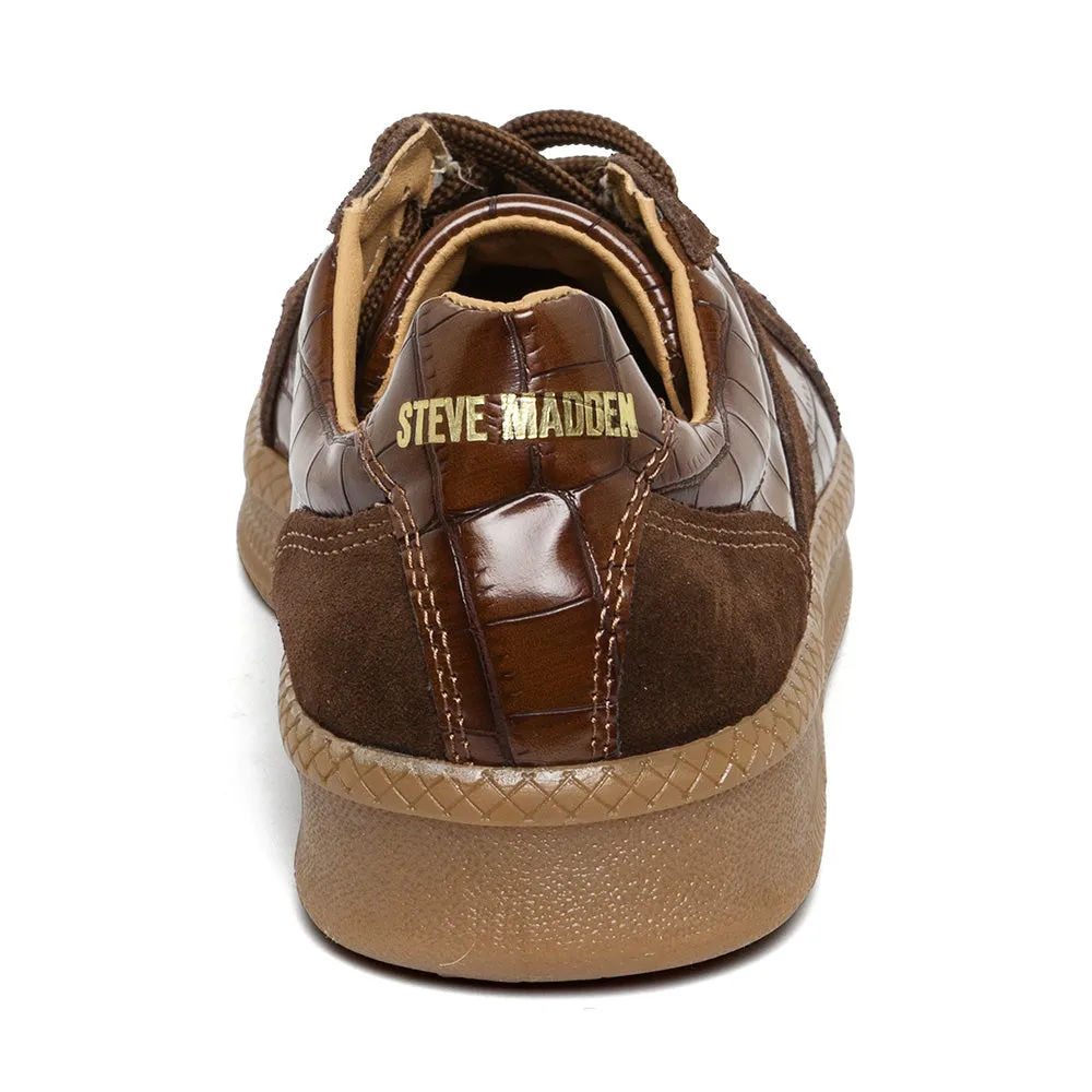 Euphoria Sneaker BROWN CROCO