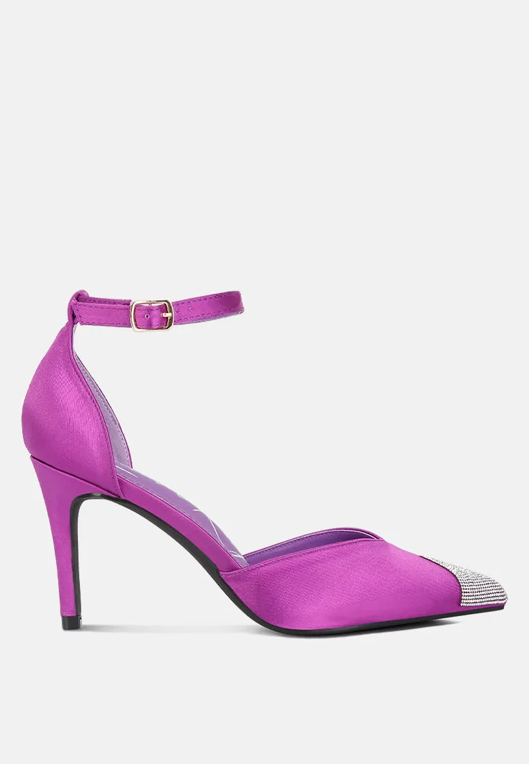 everalda toe cap embellished sandals