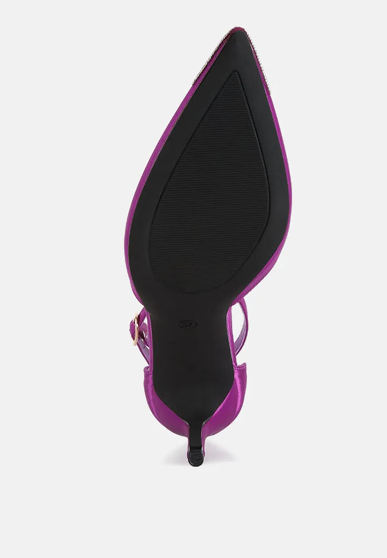 everalda toe cap embellished sandals