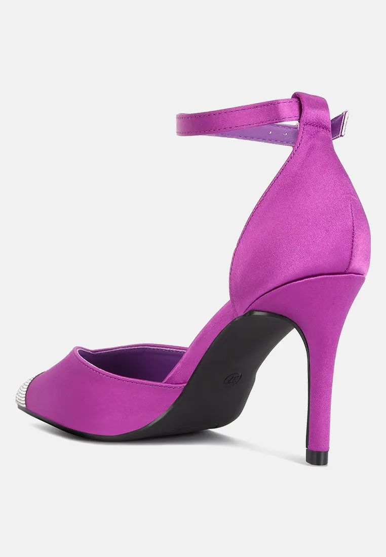 everalda toe cap embellished sandals