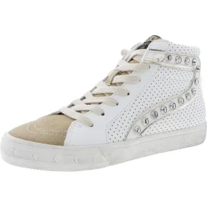 Excel High Womens Rhinestone Man Made High-Top Sneakers