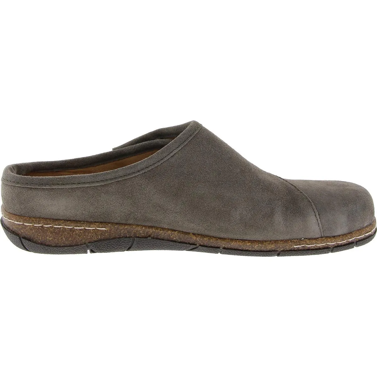 Ezra Womens Suede Cork Clogs