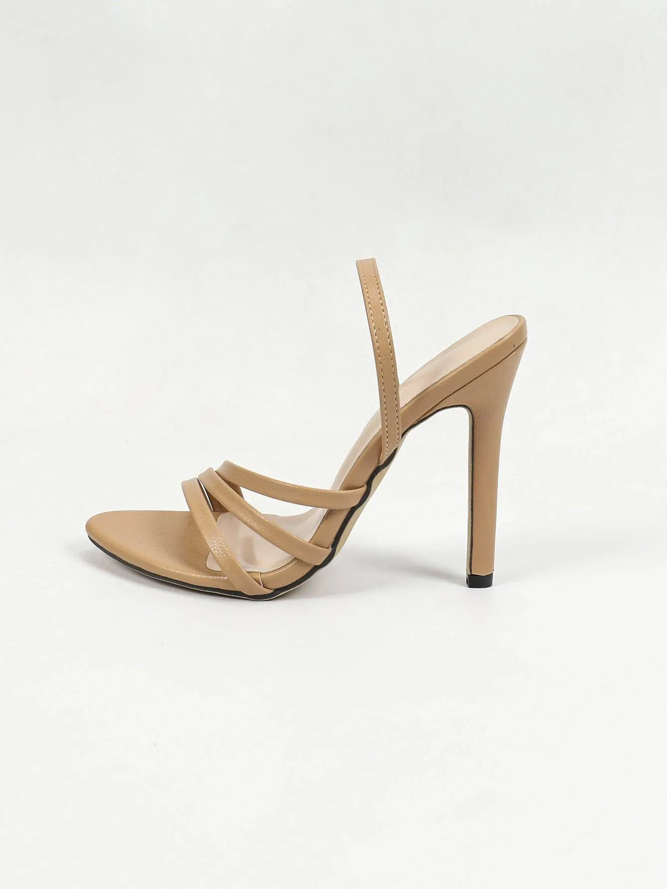 Faux Leather Pointy  Stiletto heel Sandals 816759108691