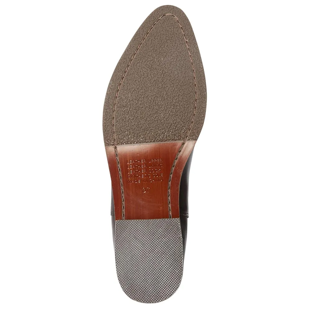 Federal Boot in Chocolate Glove Leather