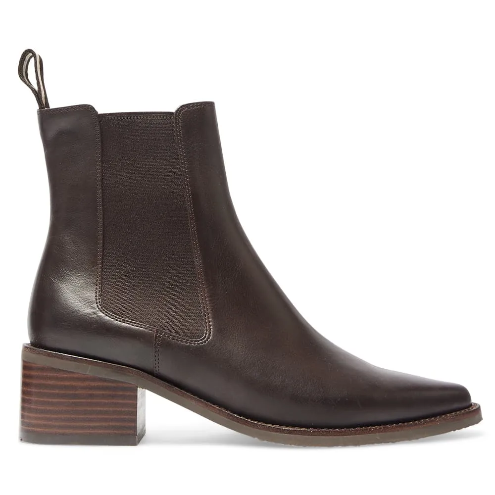 Federal Boot in Chocolate Glove Leather