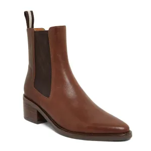 Federal Boot in Mid Brown Leather
