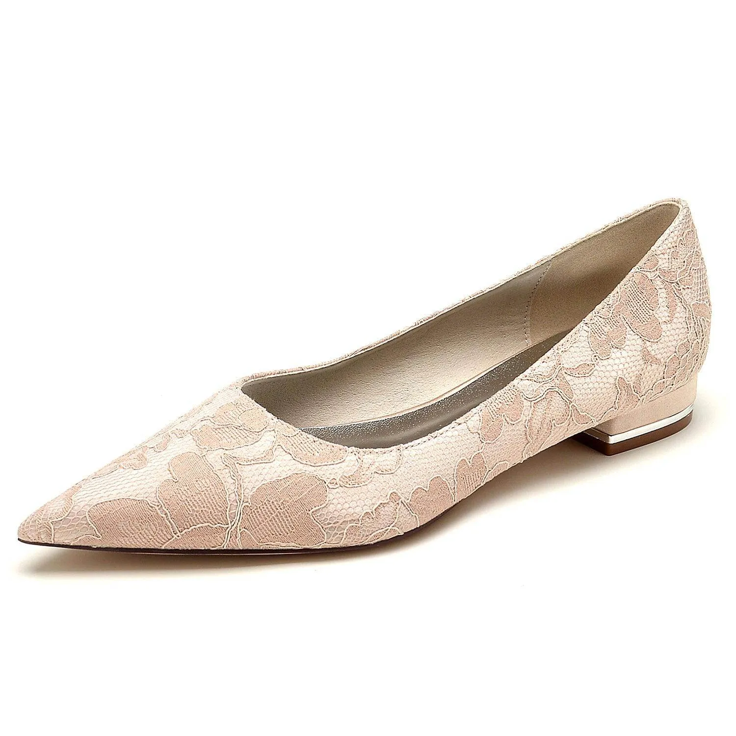 Flat Heel 2.5cm Lace Shoes CK0242