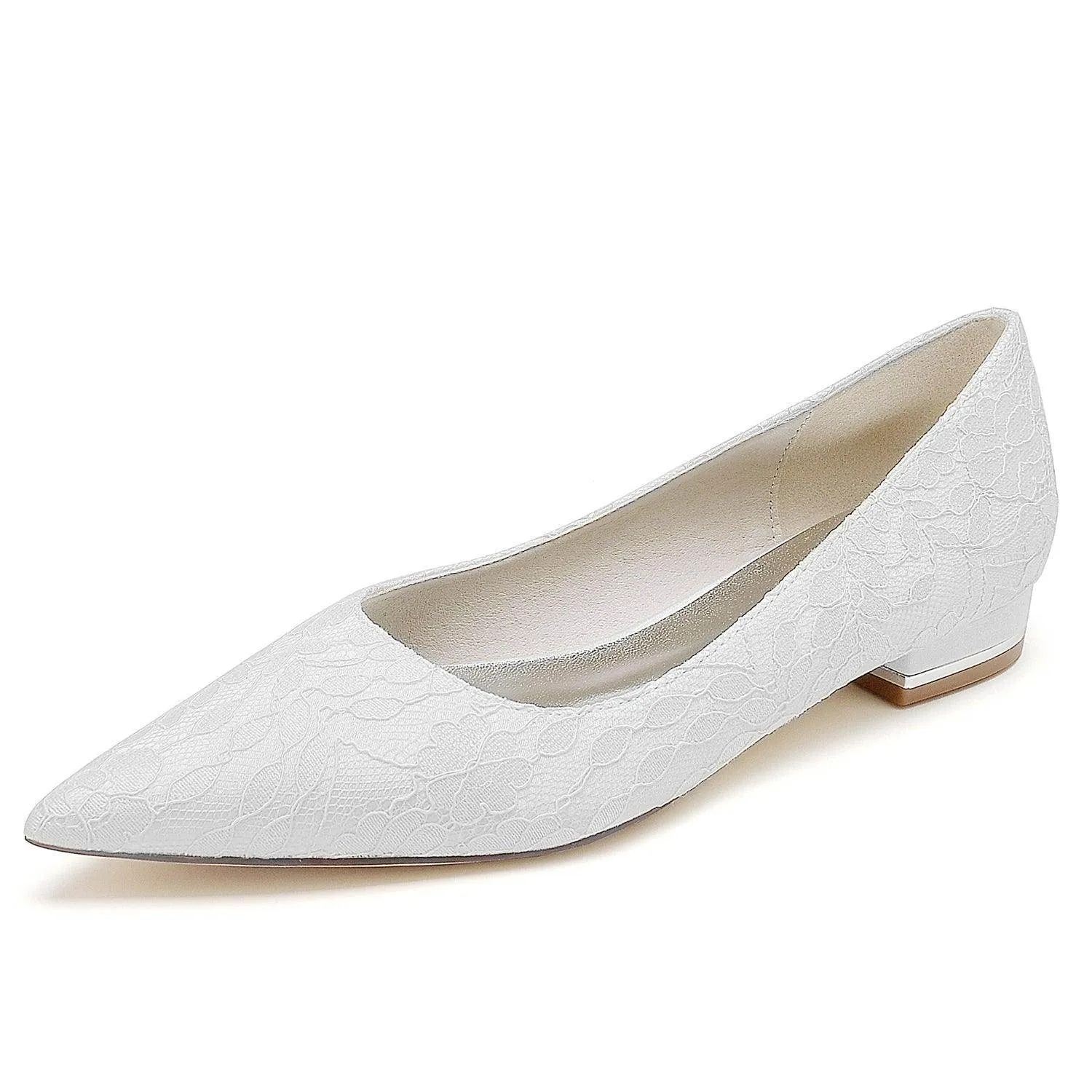 Flat Heel 2.5cm Lace Shoes CK0242