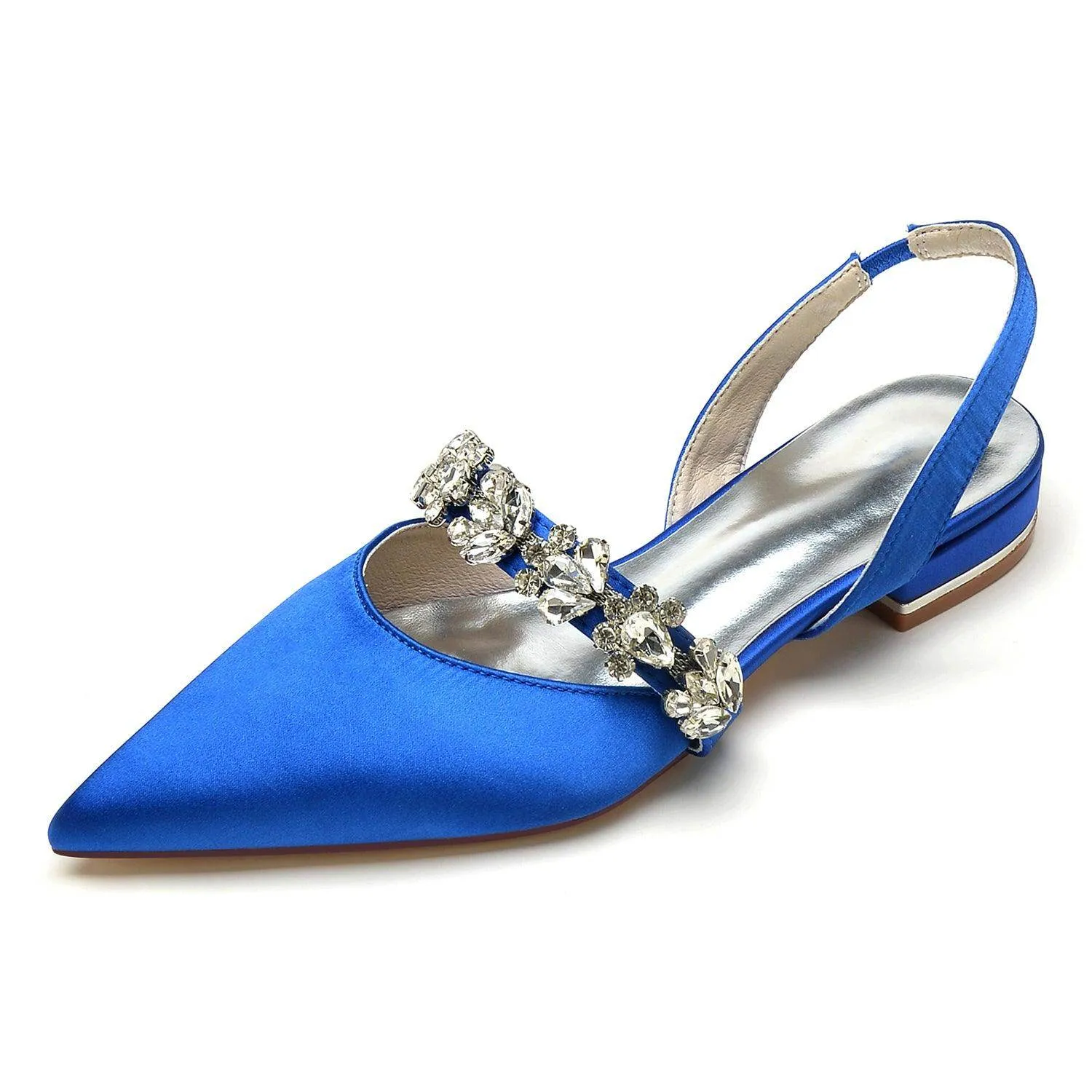Flat Heel 2.5cm Silk-Like Shoes CK0362