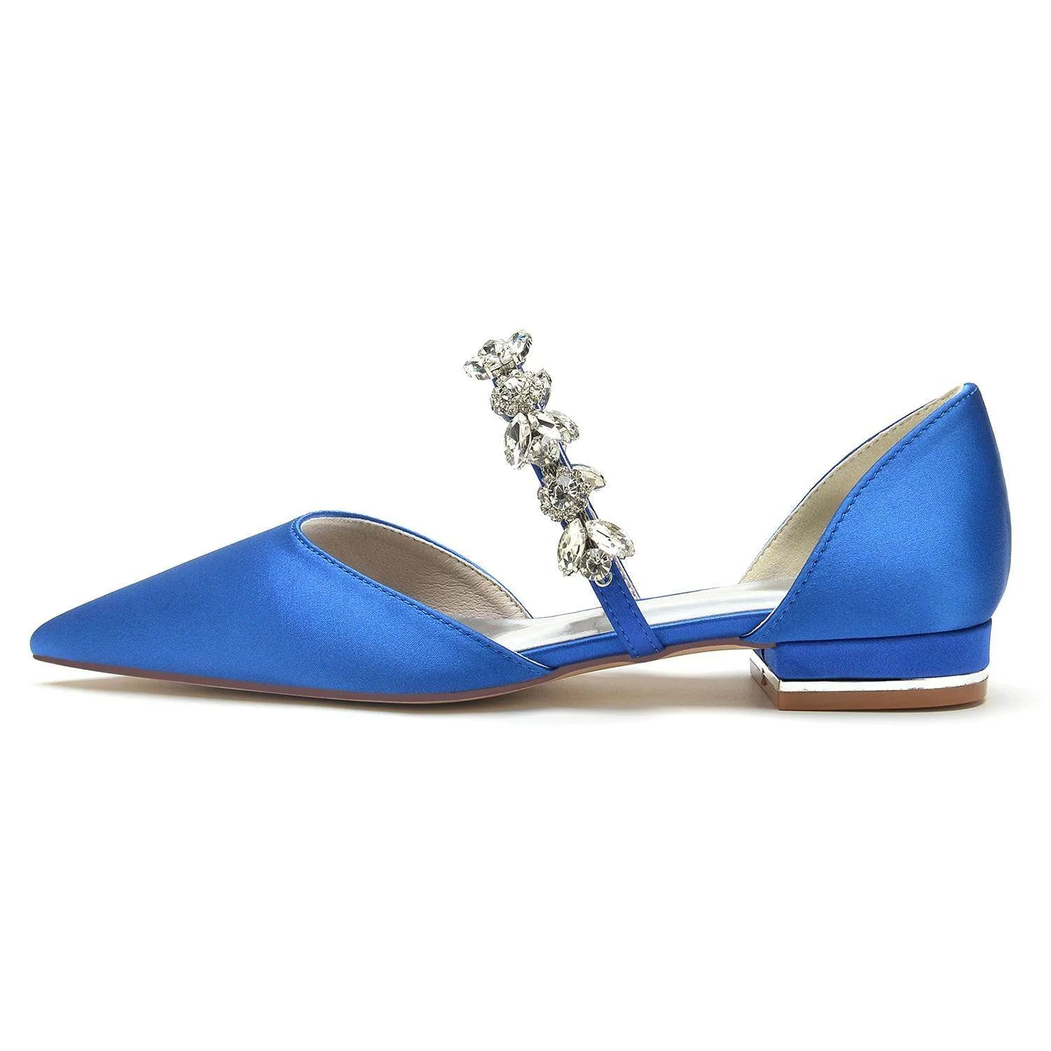 Flat Heel 2.5cm Silk-Like Shoes CK0363