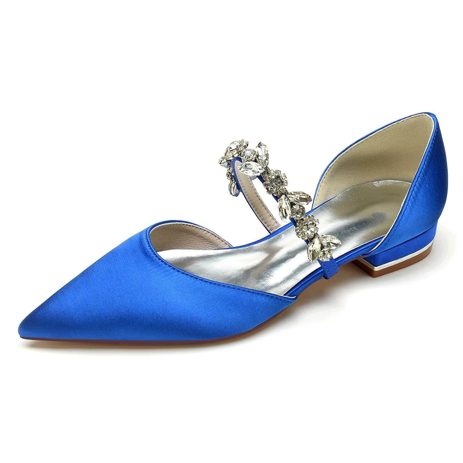 Flat Heel 2.5cm Silk-Like Shoes CK0363
