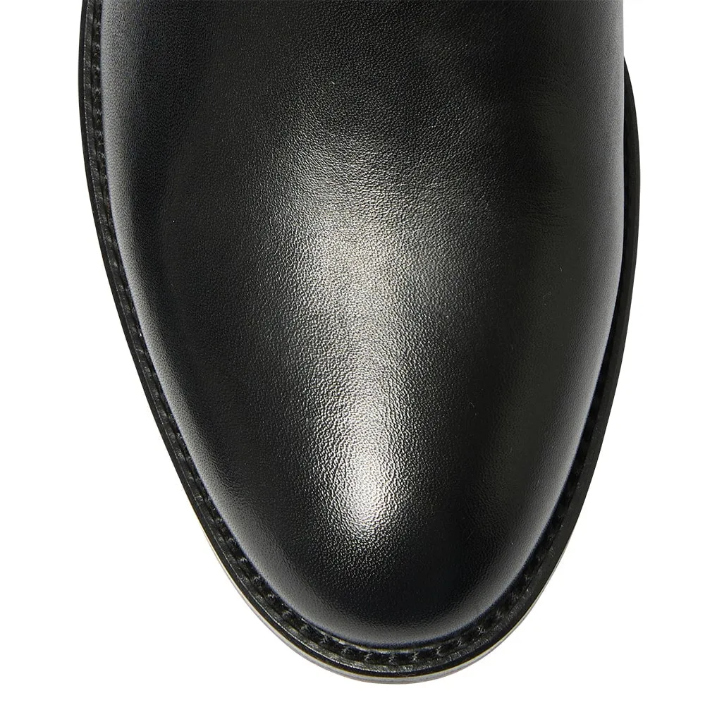 Forbes Boot in Black Leather