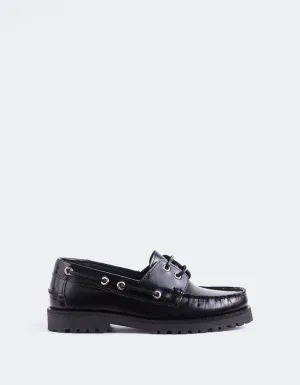 Gaia Black Leather
