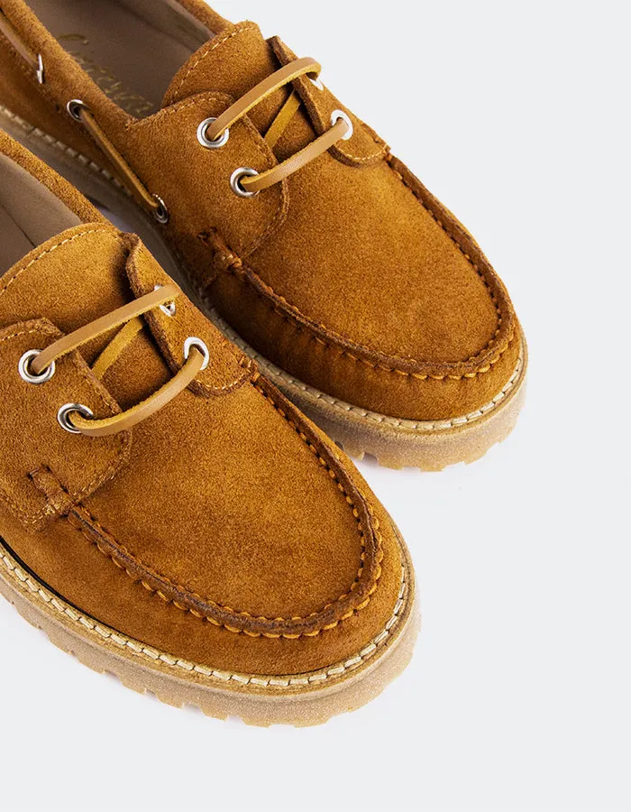 Gaia Chestnut Suede