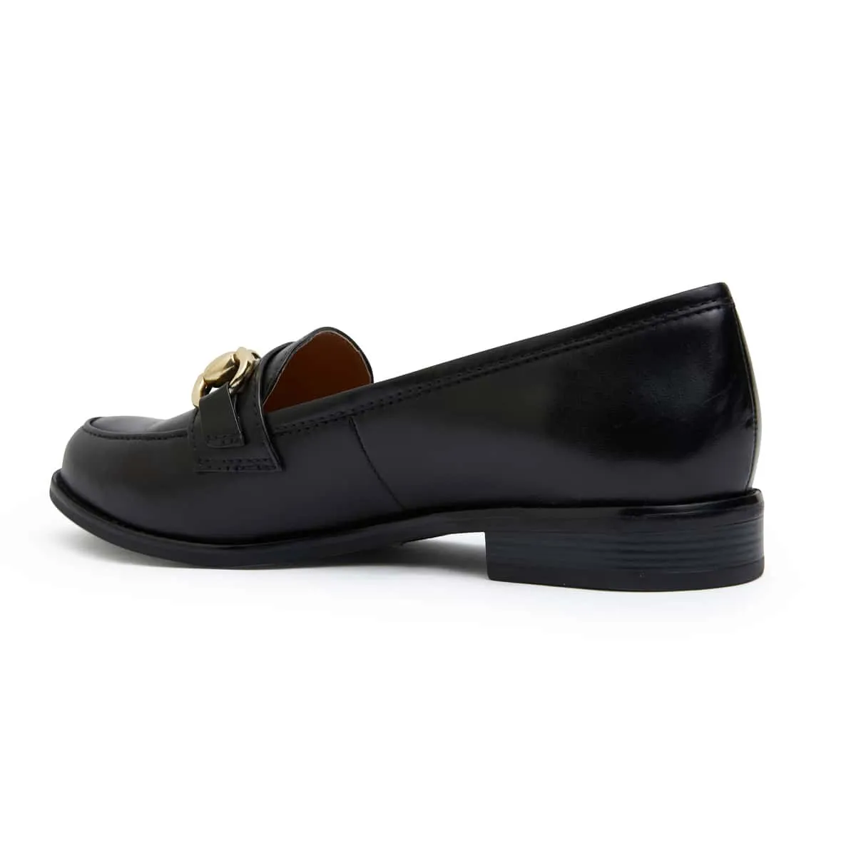 Gala Loafer in Black Leather