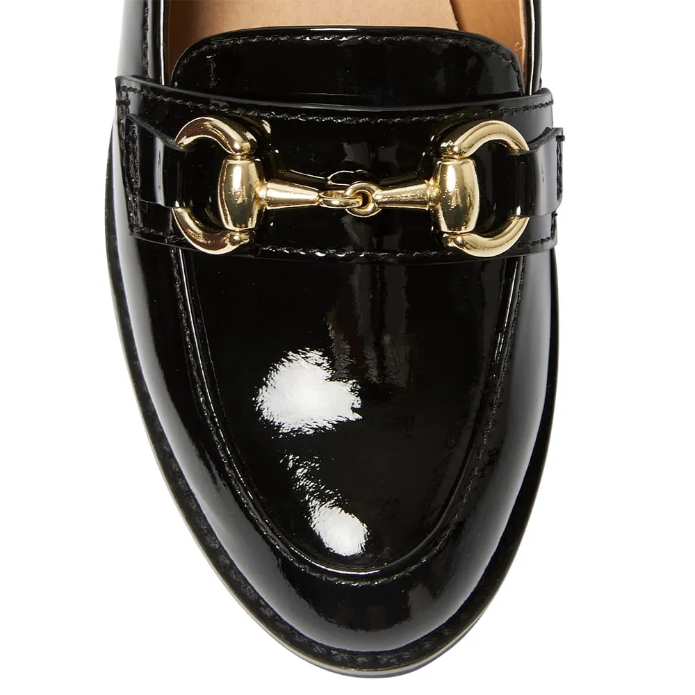 Gala Loafer in Black Patent