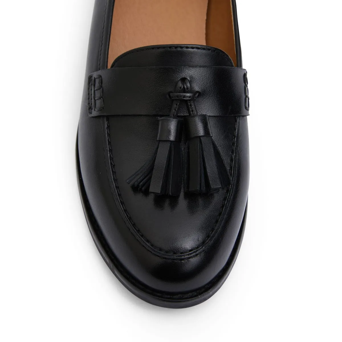 Gazebo Loafer in Black Leather