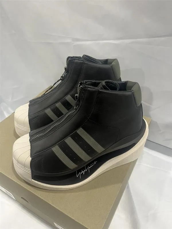 Gendo Pro Black Leather Sneakers