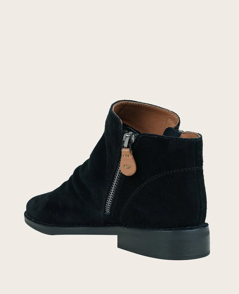 GENTLE SOULS - Emma Suede Double Zip Bootie