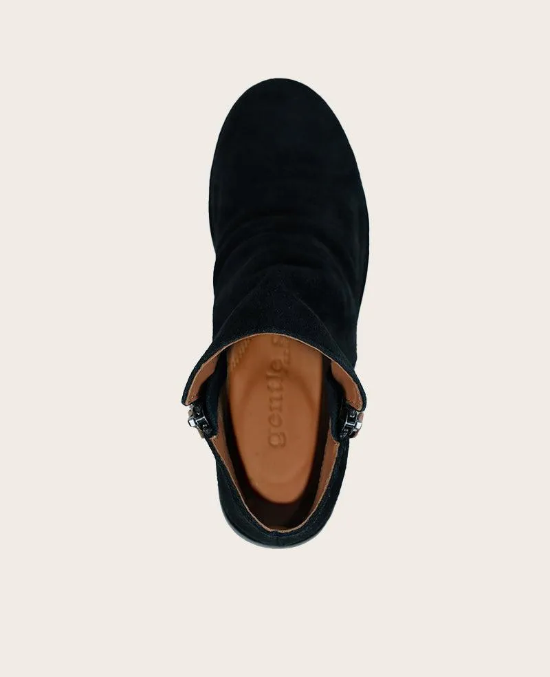 GENTLE SOULS - Emma Suede Double Zip Bootie