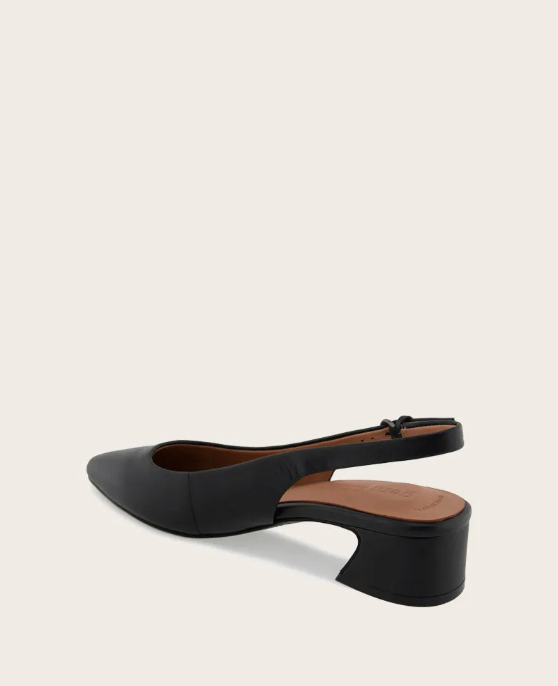 GENTLE SOULS - Georgia Leather Slingback Heel