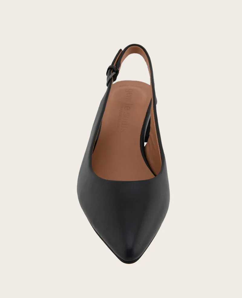 GENTLE SOULS - Georgia Leather Slingback Heel