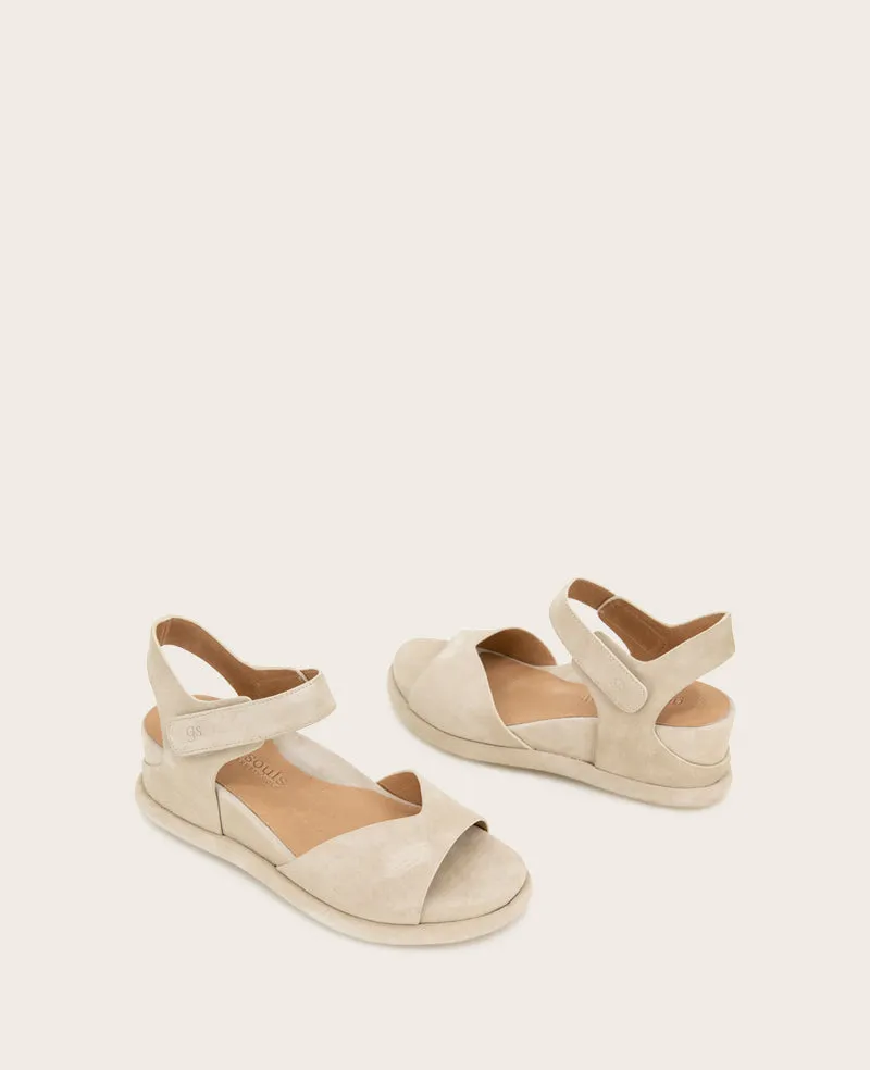 GENTLE SOULS - Jalleen Suede Ankle Strap Wedge
