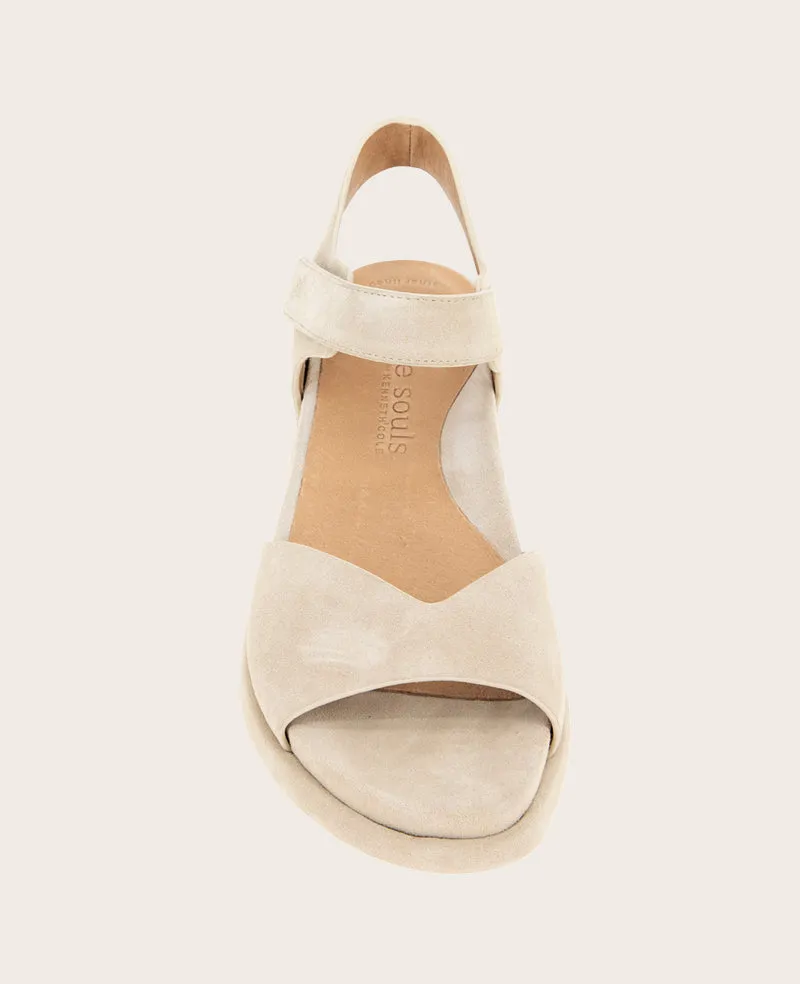 GENTLE SOULS - Jalleen Suede Ankle Strap Wedge