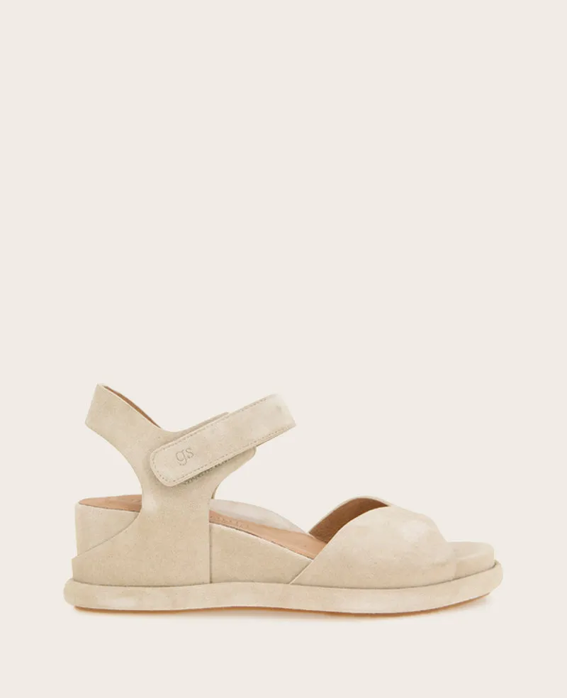 GENTLE SOULS - Jalleen Suede Ankle Strap Wedge