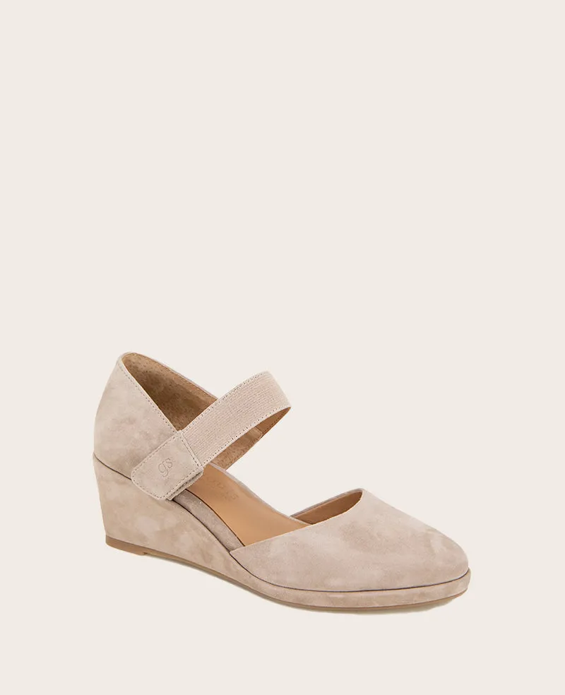 GENTLE SOULS - Oriana Suede Wedge