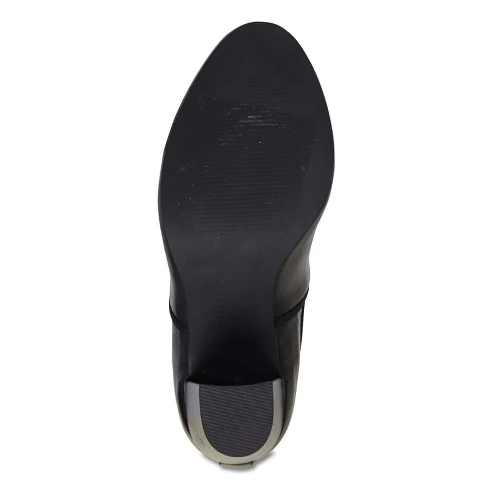 Germaine Boot in Black Leather