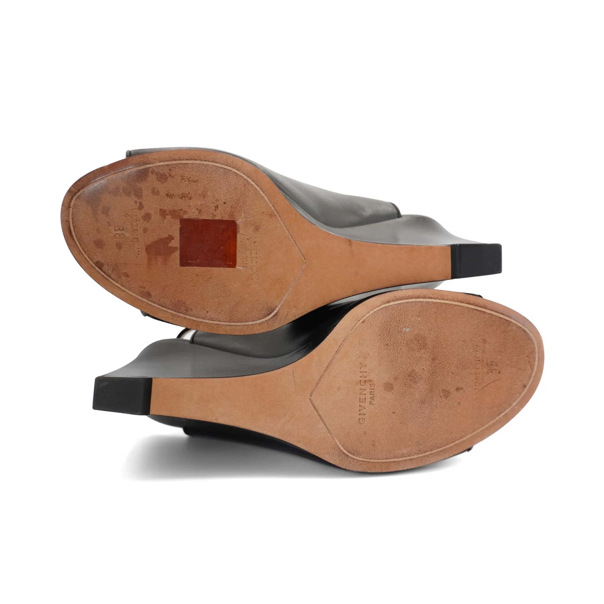 Givenchy Sharktooth Wedges - Women's 38