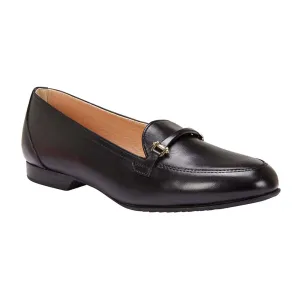 Glebe Loafer in Black Leather