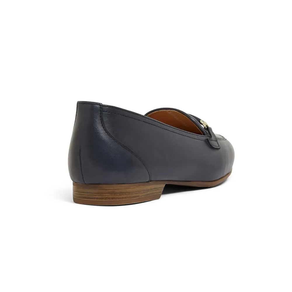 Glebe Loafer in Navy Leather