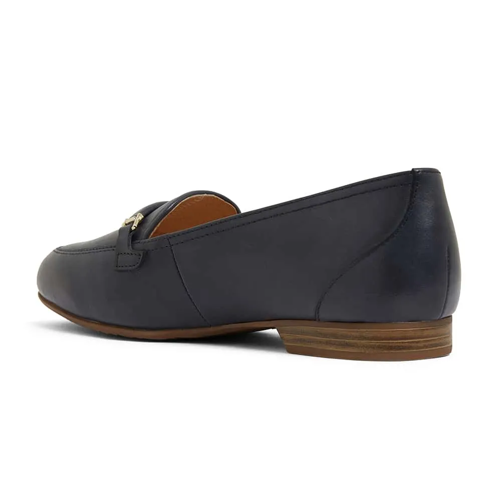 Glebe Loafer in Navy Leather