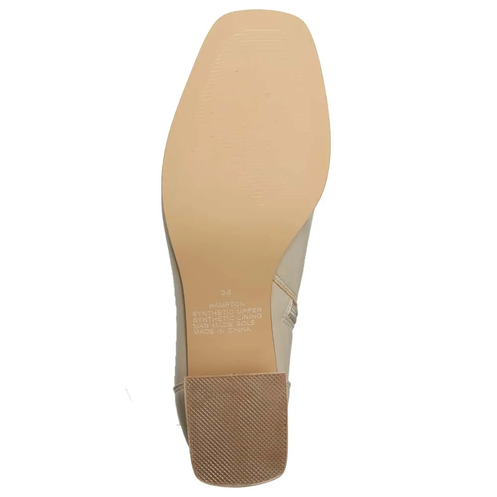 Hampton Boot in Nude Stretch