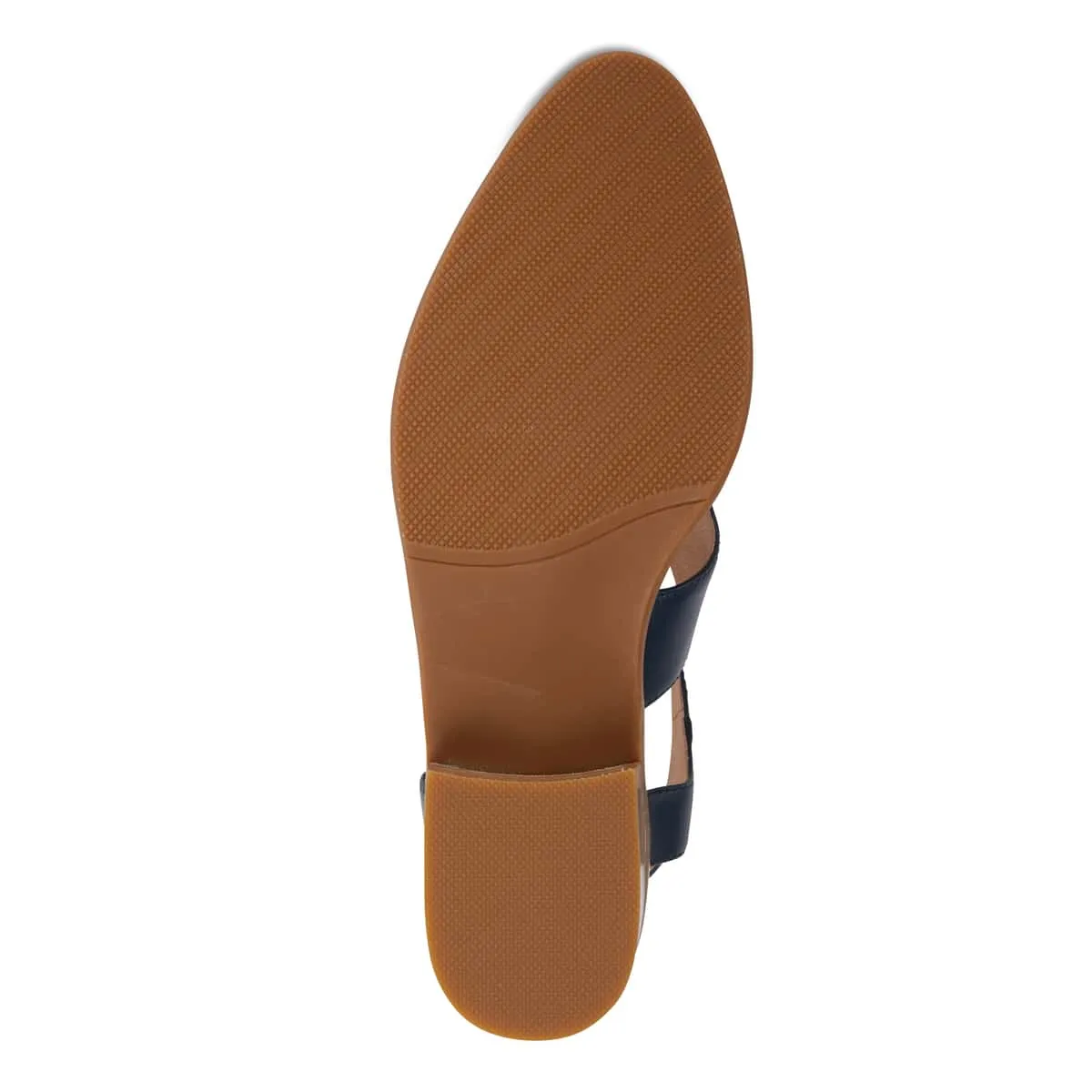 Hart Heel in Navy Leather
