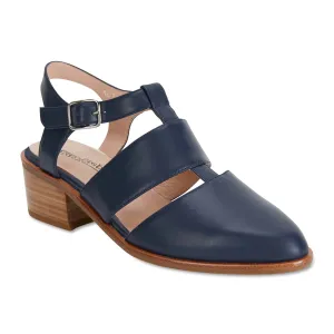 Hart Heel in Navy Leather