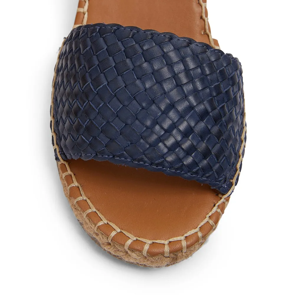 Havanna Espadrille in Navy Weave