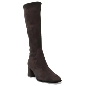 Heritage Boot in Chocolate Suede Stretch Suede